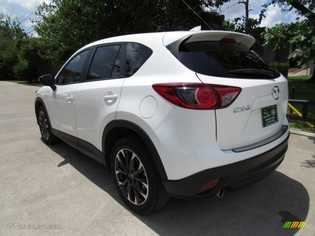 2016 CX-5 Grand Touring - Crystal White Pearl Mica / Parchment photo #12
