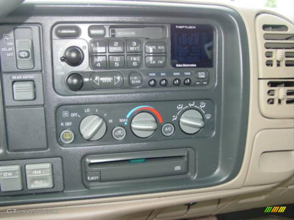 1997 Tahoe LT 4x4 - Dark Cherry Metallic / Tan photo #17