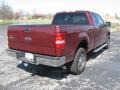 2006 Dark Toreador Red Metallic Ford F150 XLT SuperCab 4x4  photo #5