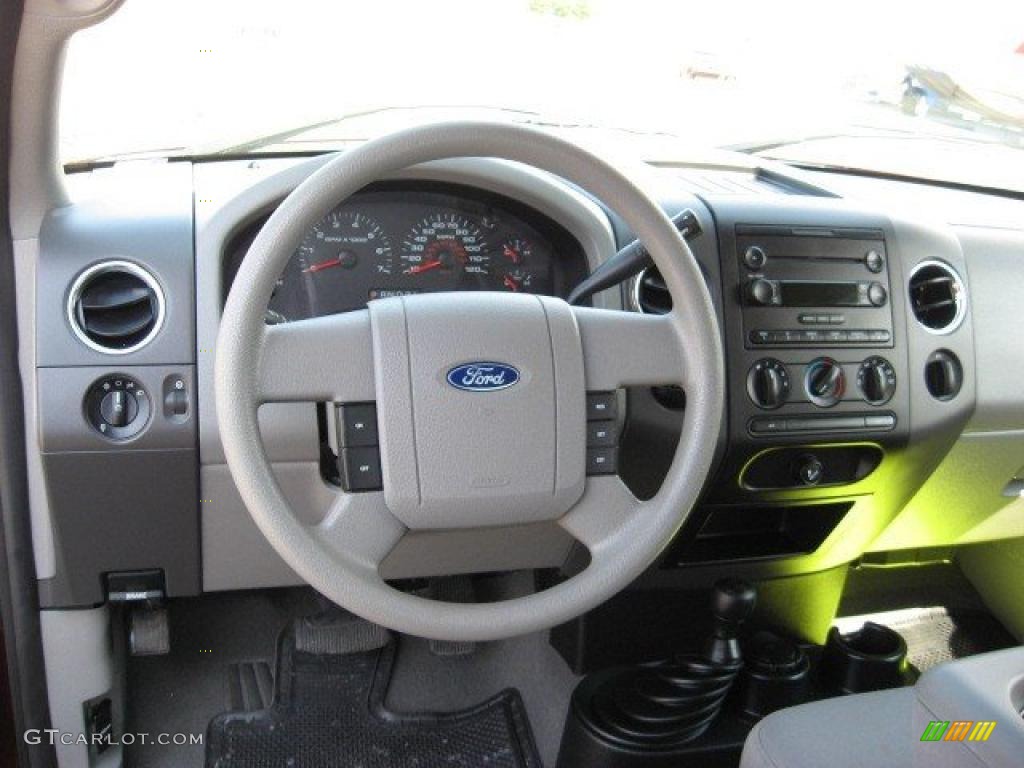 2006 F150 XLT SuperCab 4x4 - Dark Toreador Red Metallic / Medium/Dark Flint photo #6