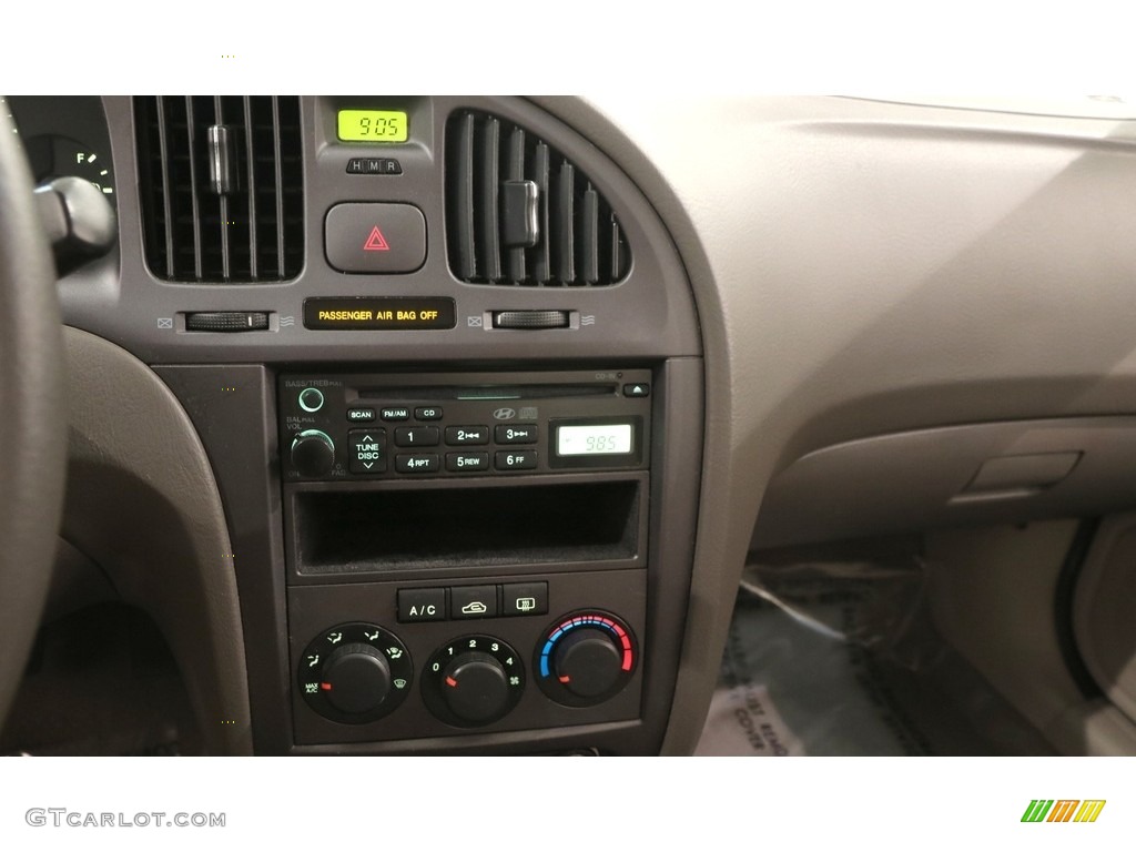 2006 Elantra GLS Sedan - Nordic White / Beige photo #8