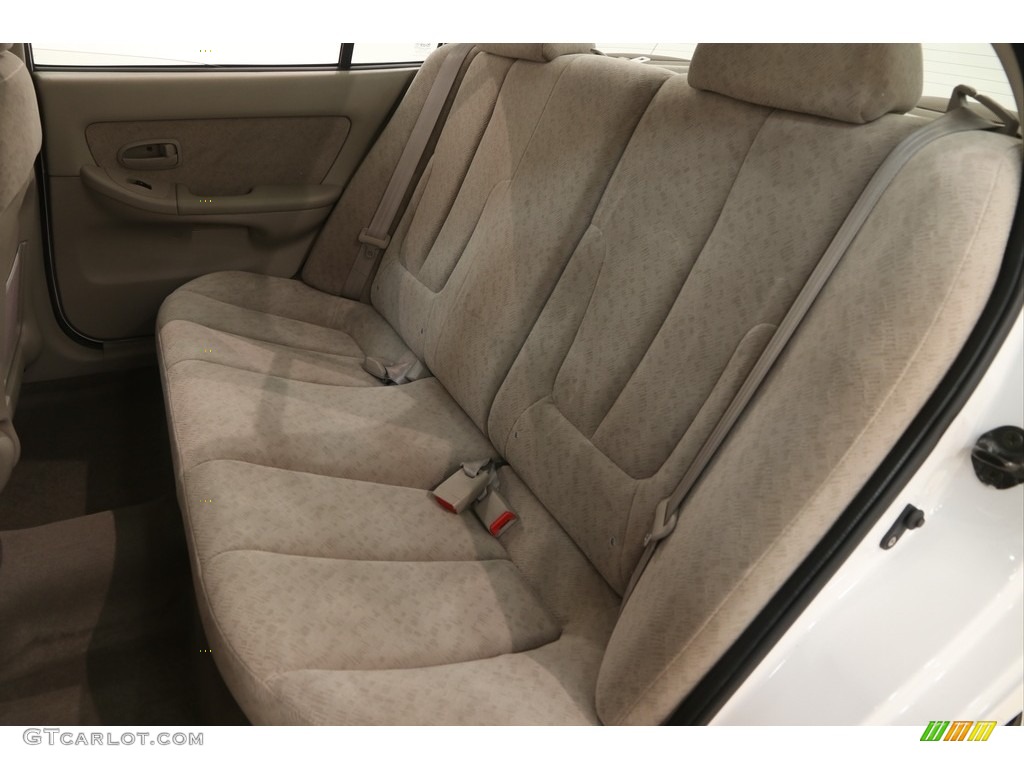 2006 Elantra GLS Sedan - Nordic White / Beige photo #13