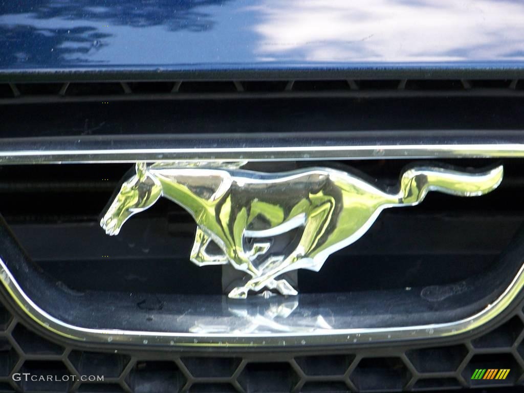 2003 Mustang GT Convertible - True Blue Metallic / Dark Charcoal photo #12