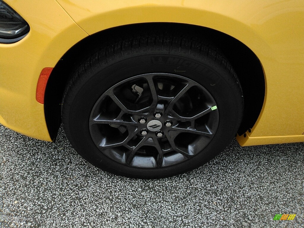 2018 Charger GT AWD - Yellow Jacket / Black photo #2
