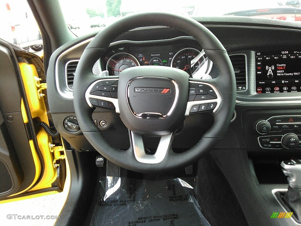 2018 Charger GT AWD - Yellow Jacket / Black photo #10