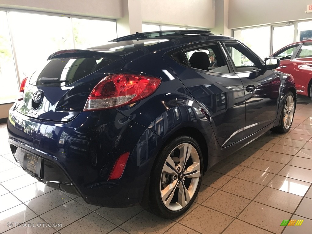 2017 Veloster Value Edition - Pacific Blue / Black photo #2