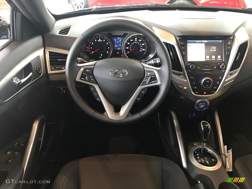 2017 Veloster Value Edition - Pacific Blue / Black photo #3