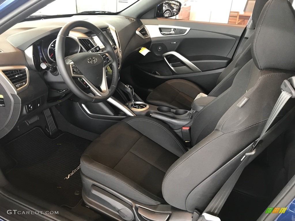 2017 Veloster Value Edition - Pacific Blue / Black photo #4