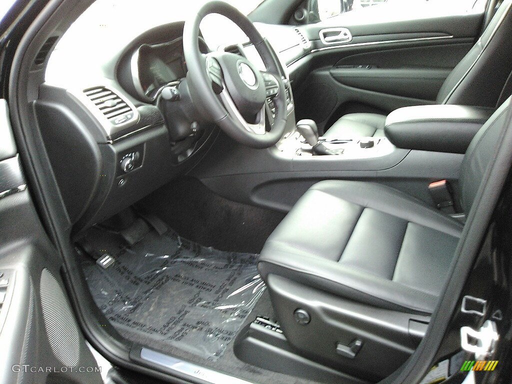 Black Interior 2018 Jeep Grand Cherokee High Altitude 4x4 Photo #122224212
