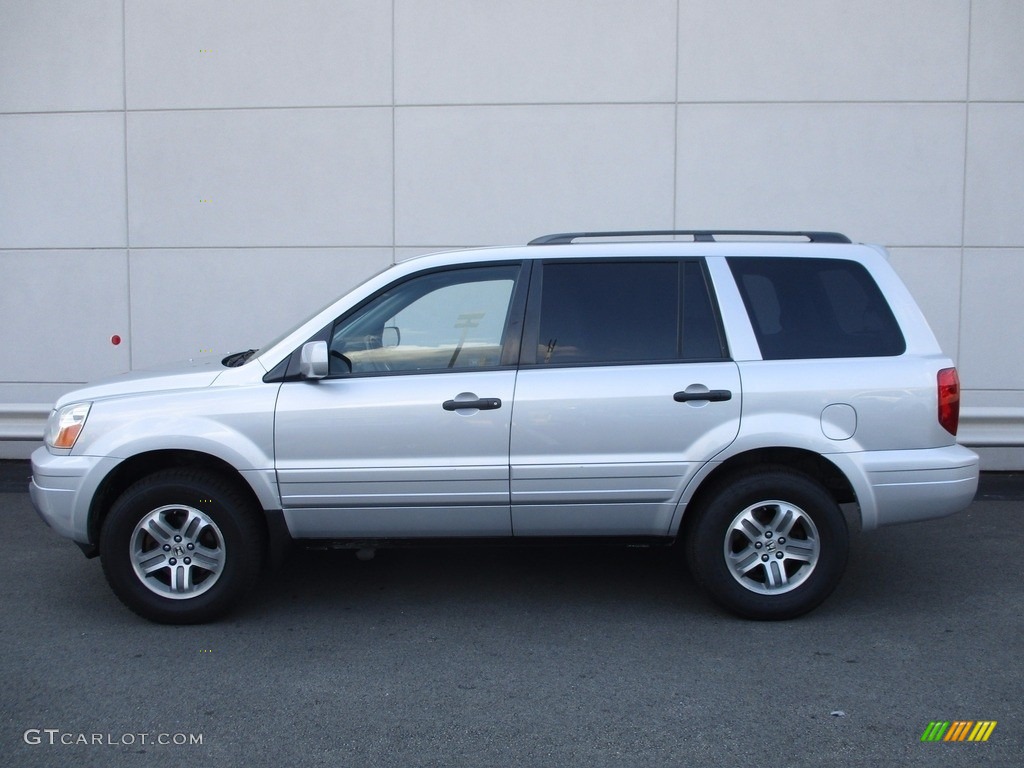 2005 Pilot EX-L 4WD - Billet Silver Metallic / Gray photo #2