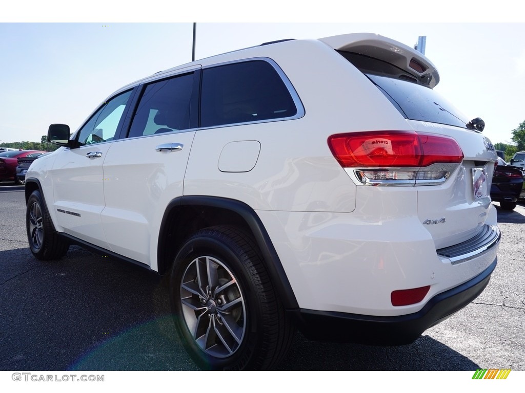 2017 Grand Cherokee Limited - Bright White / Black/Light Frost Beige photo #5