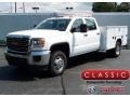 2017 Summit White GMC Sierra 3500HD Crew Cab Chassis 4x4  photo #1