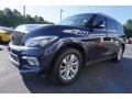 2017 Hermosa Blue Infiniti QX80 Signature Edition  photo #3