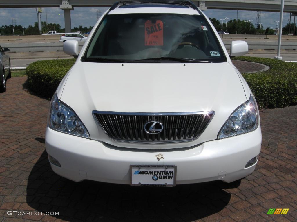 2004 RX 330 - Crystal White Pearl / Light Gray photo #1