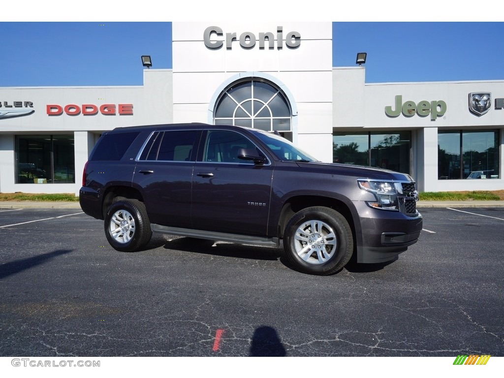 2017 Tahoe LT - Tungsten Metallic / Jet Black photo #1