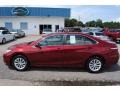 2015 Ruby Flare Pearl Toyota Camry LE  photo #2