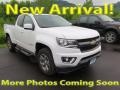 Summit White 2017 Chevrolet Colorado Z71 Extended Cab 4x4