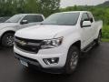 2017 Summit White Chevrolet Colorado Z71 Extended Cab 4x4  photo #3