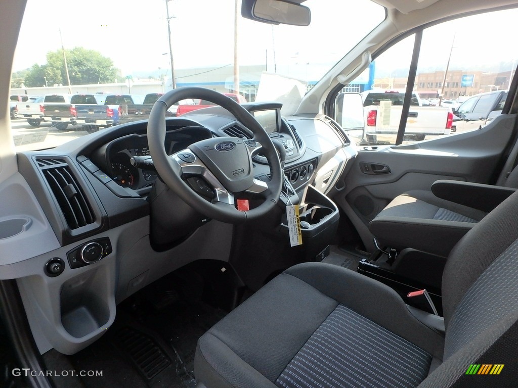 Charcoal Black Interior 2017 Ford Transit Wagon XL Photo #122234646