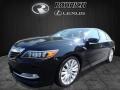 2014 Crystal Black Pearl Acura RLX Technology Package  photo #3
