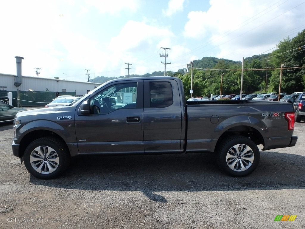 2017 F150 XL SuperCab 4x4 - Magnetic / Earth Gray photo #5