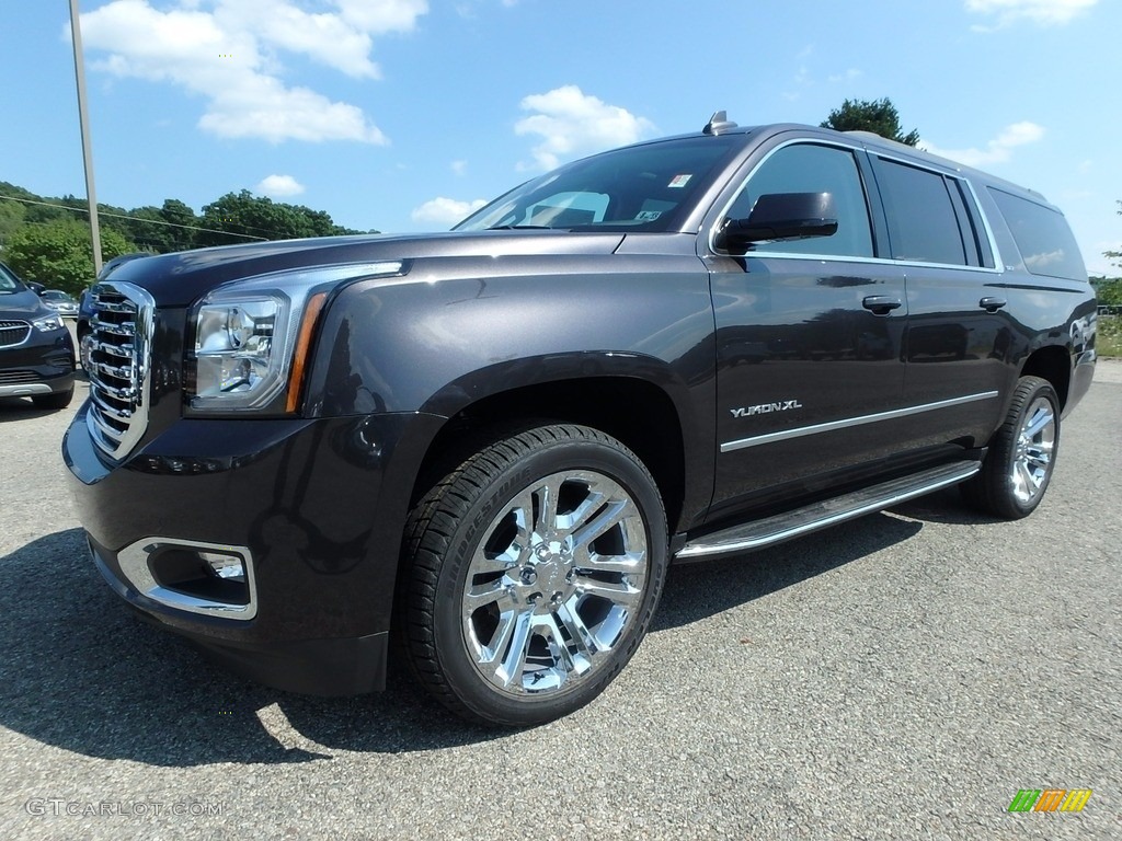 2017 Yukon XL SLT 4WD - Iridium Metallic / Jet Black photo #1