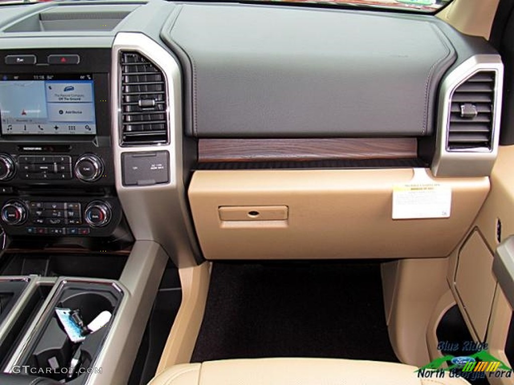 2017 F150 Lariat SuperCrew 4X4 - Ruby Red / Light Camel photo #18