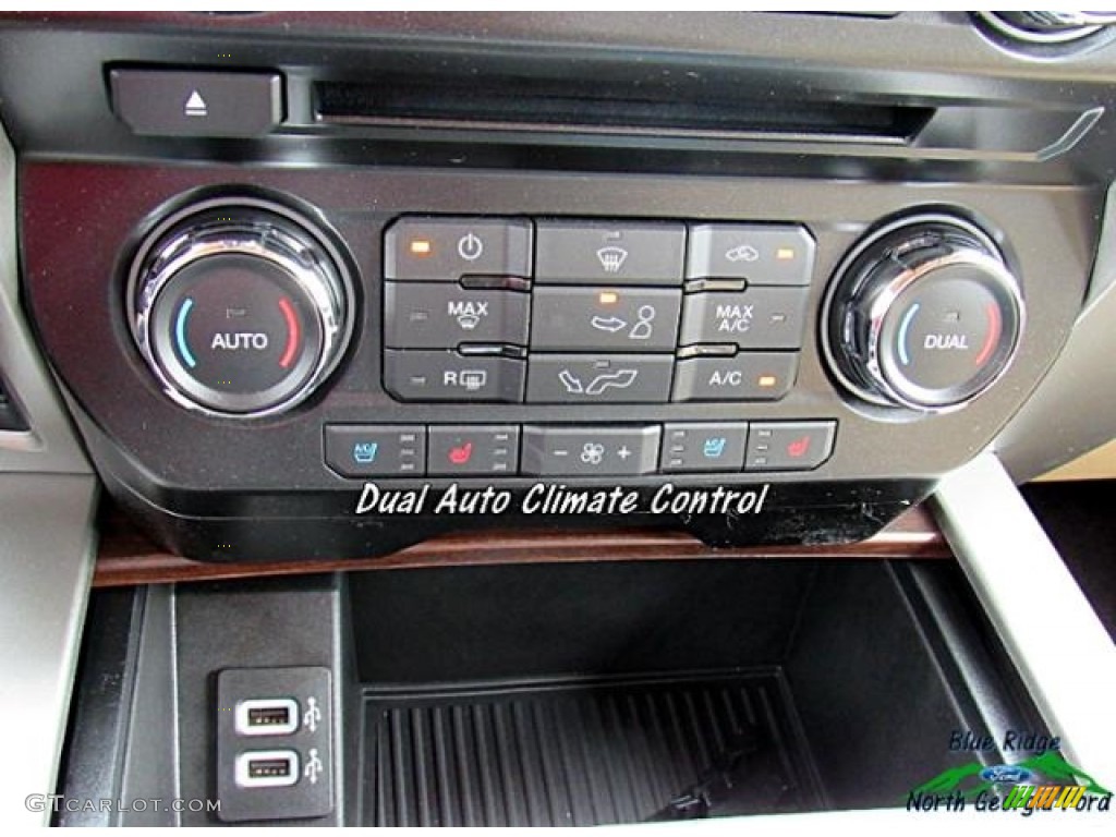 2017 F150 Lariat SuperCrew 4X4 - Ruby Red / Light Camel photo #24
