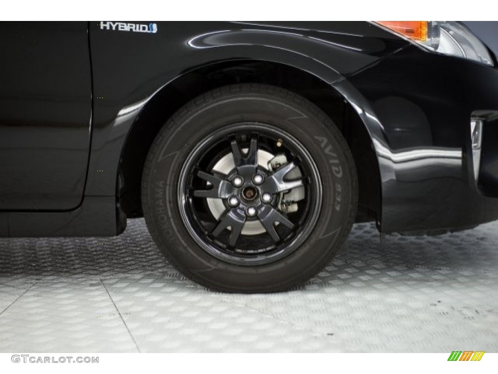 2015 Prius Two Hybrid - Black / Misty Gray photo #8