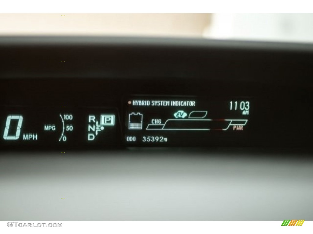 2015 Prius Two Hybrid - Black / Misty Gray photo #26