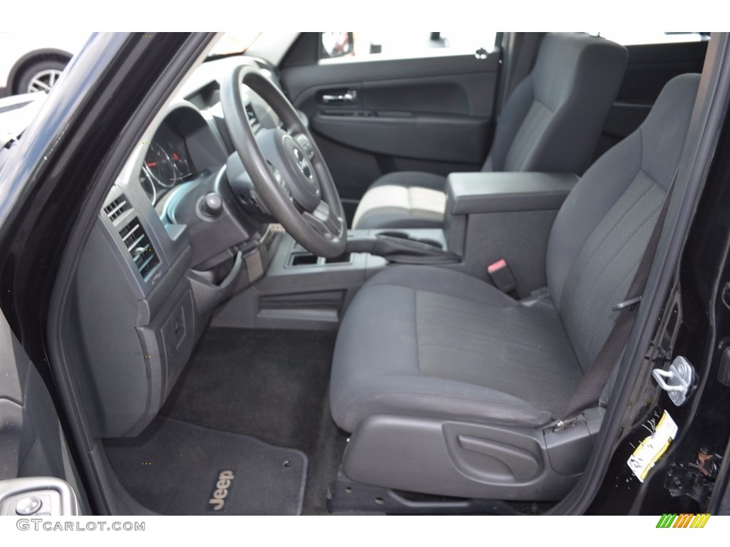 2012 Liberty Sport - Brilliant Black Crystal Pearl / Dark Slate Gray photo #10