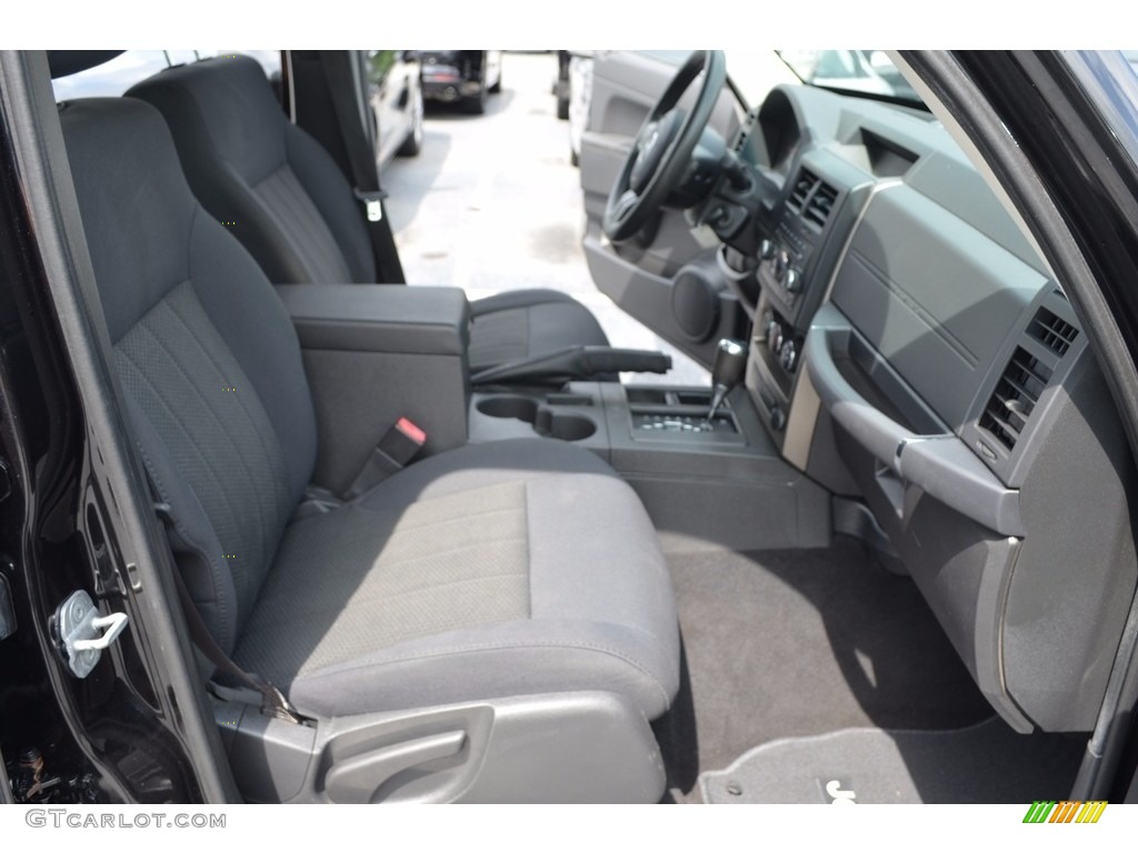 2012 Liberty Sport - Brilliant Black Crystal Pearl / Dark Slate Gray photo #16