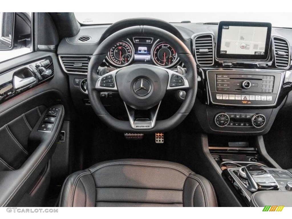 2017 Mercedes-Benz GLE 63 S AMG 4Matic Coupe Black Dashboard Photo #122241291