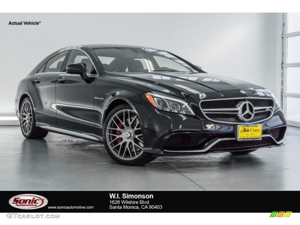2015 CLS 63 AMG S 4Matic Coupe - Black / Black photo #1