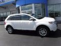 2013 White Platinum Tri-Coat Ford Edge SEL AWD  photo #2