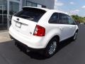 2013 White Platinum Tri-Coat Ford Edge SEL AWD  photo #11