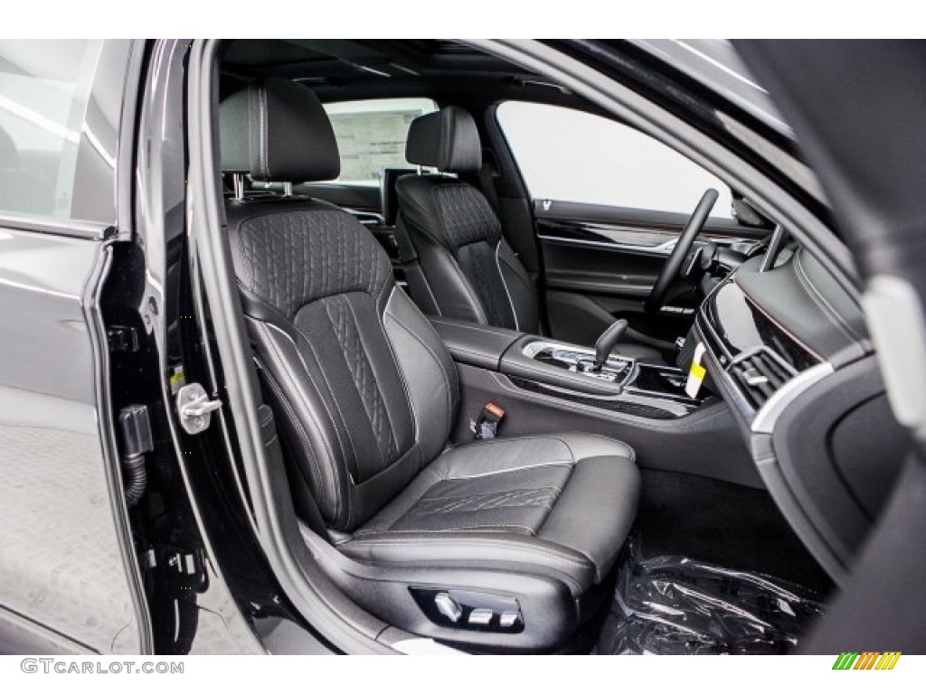 2018 7 Series 750i Sedan - Black Sapphire Metallic / Black photo #2