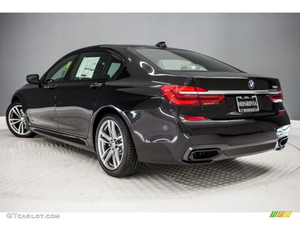 2018 7 Series 750i Sedan - Black Sapphire Metallic / Black photo #3
