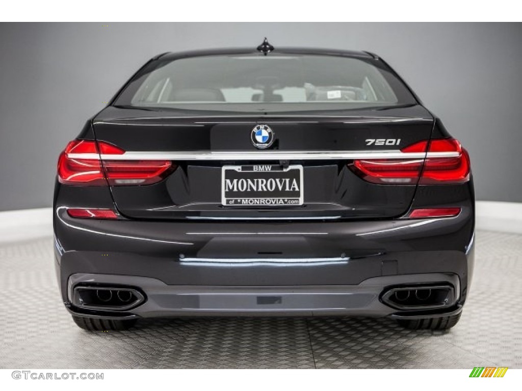 2018 7 Series 750i Sedan - Black Sapphire Metallic / Black photo #4