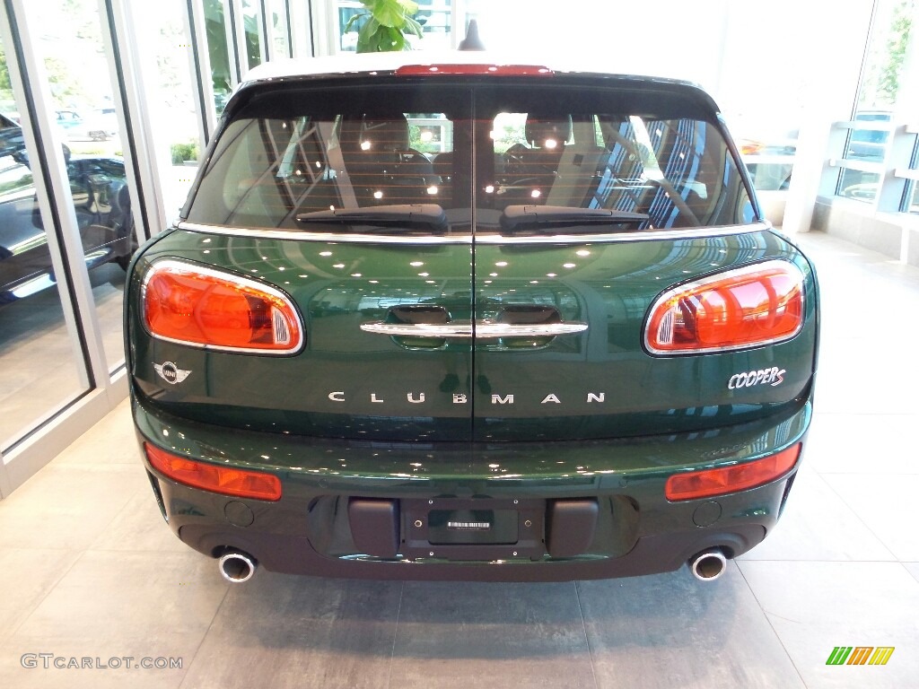 2018 Clubman Cooper S ALL4 - British Racing Green II Metallic / Carbon Black photo #3