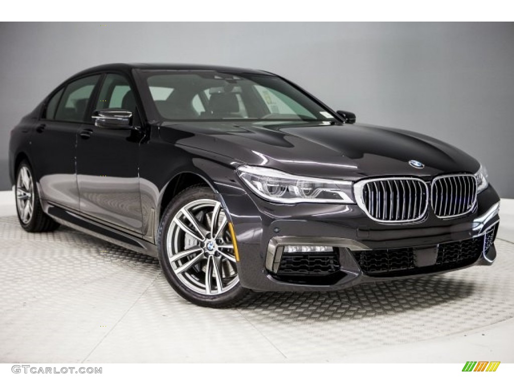 2018 7 Series 750i Sedan - Black Sapphire Metallic / Black photo #12