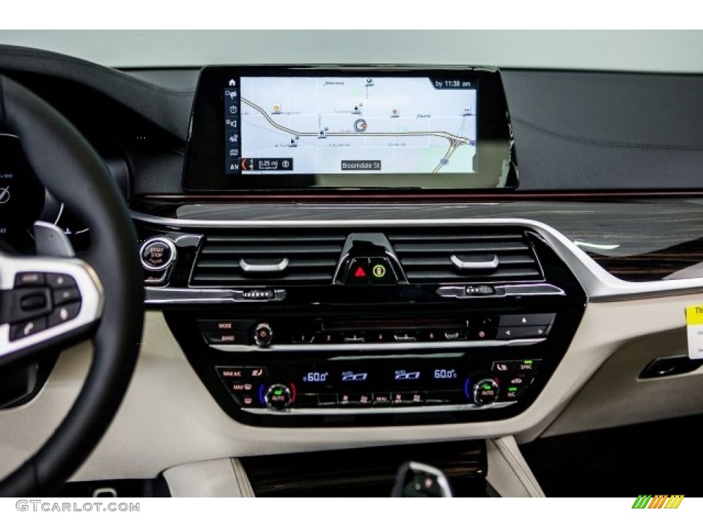 2018 5 Series M550i xDrive Sedan - Dark Graphite Metallic / Ivory White photo #6