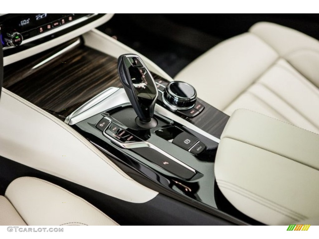 2018 5 Series M550i xDrive Sedan - Dark Graphite Metallic / Ivory White photo #7