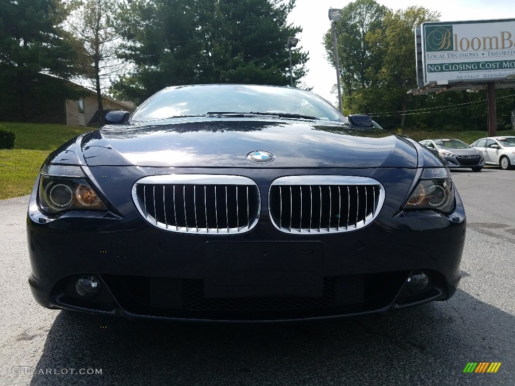 2007 6 Series 650i Convertible - Monaco Blue Metallic / Cream Beige photo #8