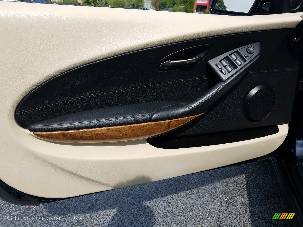 2007 6 Series 650i Convertible - Monaco Blue Metallic / Cream Beige photo #11