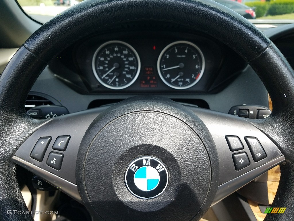 2007 6 Series 650i Convertible - Monaco Blue Metallic / Cream Beige photo #15