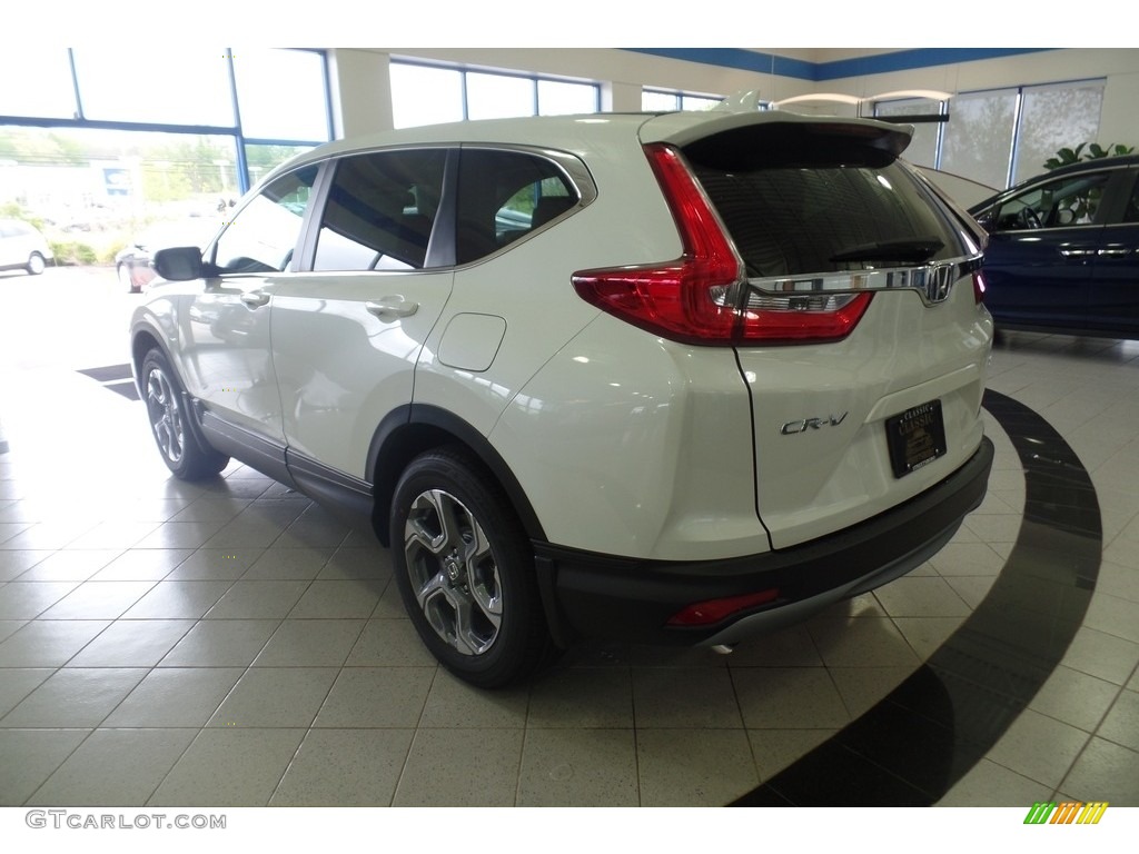 2017 CR-V EX-L AWD - White Diamond Pearl / Ivory photo #2