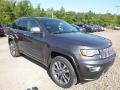 2018 Granite Crystal Metallic Jeep Grand Cherokee Overland 4x4  photo #7