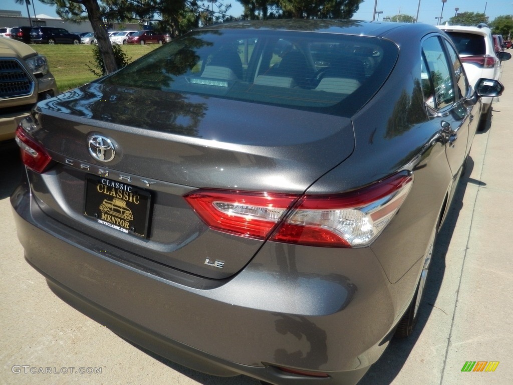 2018 Camry LE - Predawn Gray Mica / Ash photo #2
