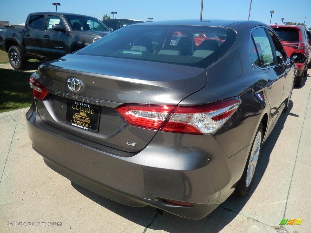 2018 Camry LE - Predawn Gray Mica / Ash photo #2